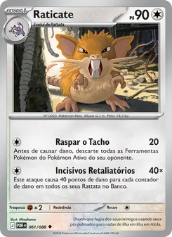 Raticate (Perfect Order #061/88)