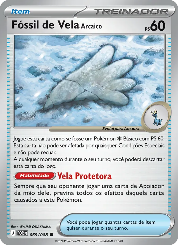 Fóssil de Vela Arcaico (Perfect Order #069/88)