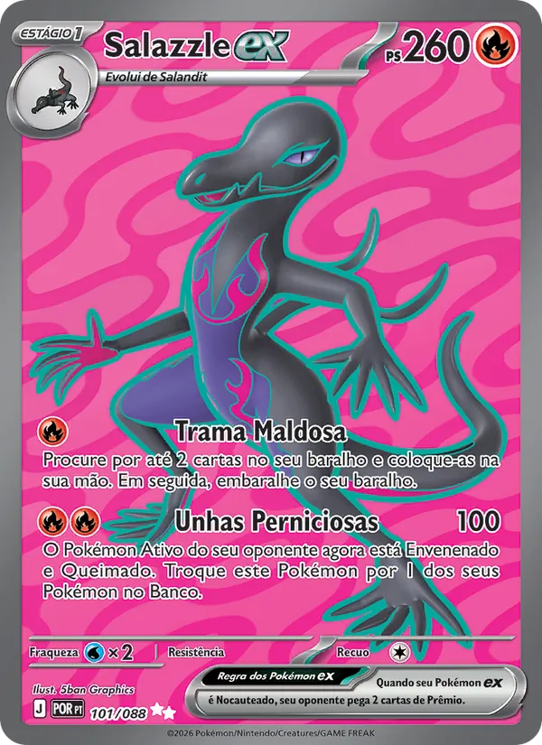 Salazzle ex (Perfect Order #101/88)