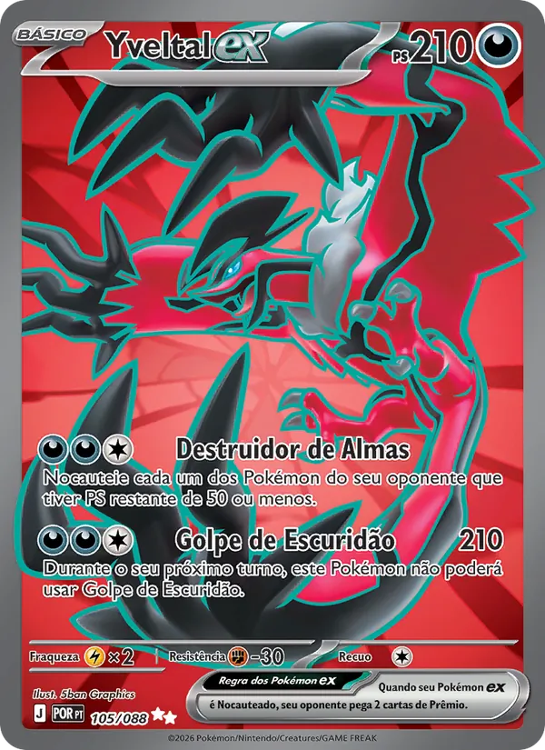 Yveltal ex (Perfect Order #105/88)