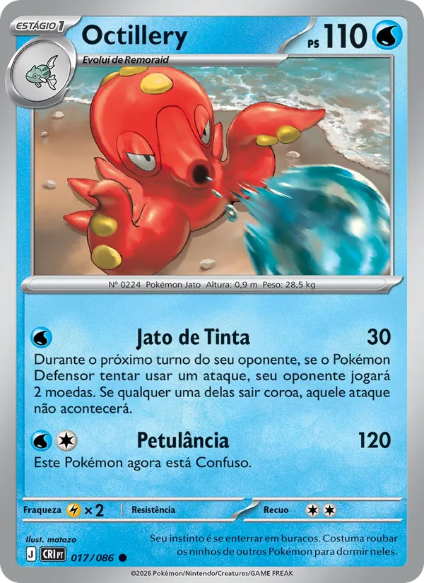 Octillery (Chaos Rising #017/86)