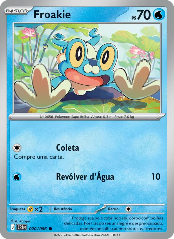 Froakie (Chaos Rising #020/86)