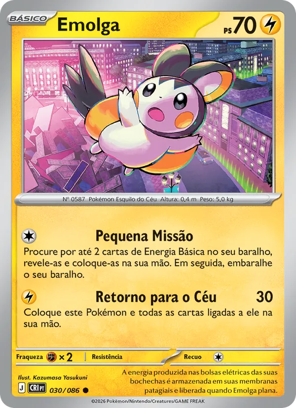 Emolga (Chaos Rising #030/86)
