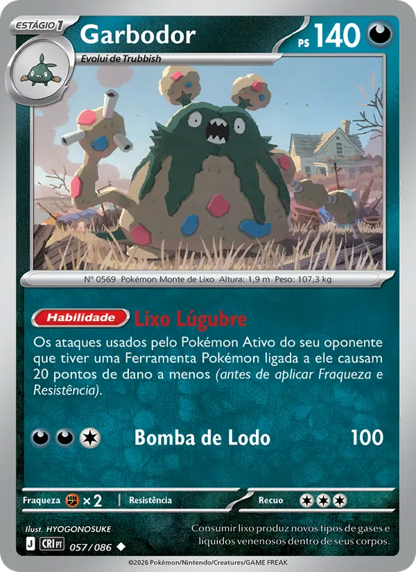 Garbodor (Chaos Rising #057/86)