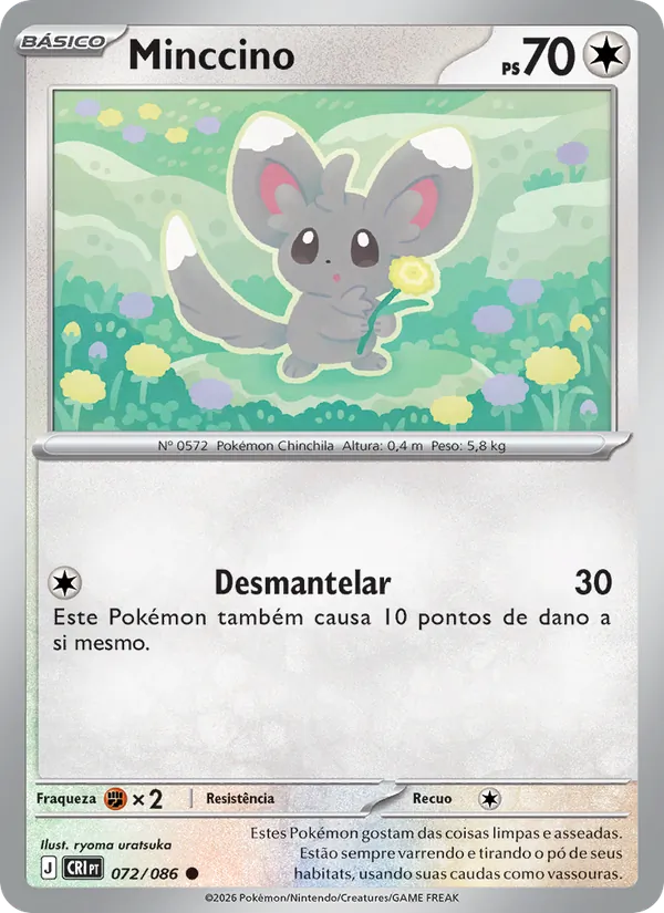 Minccino (Chaos Rising #072/86)
