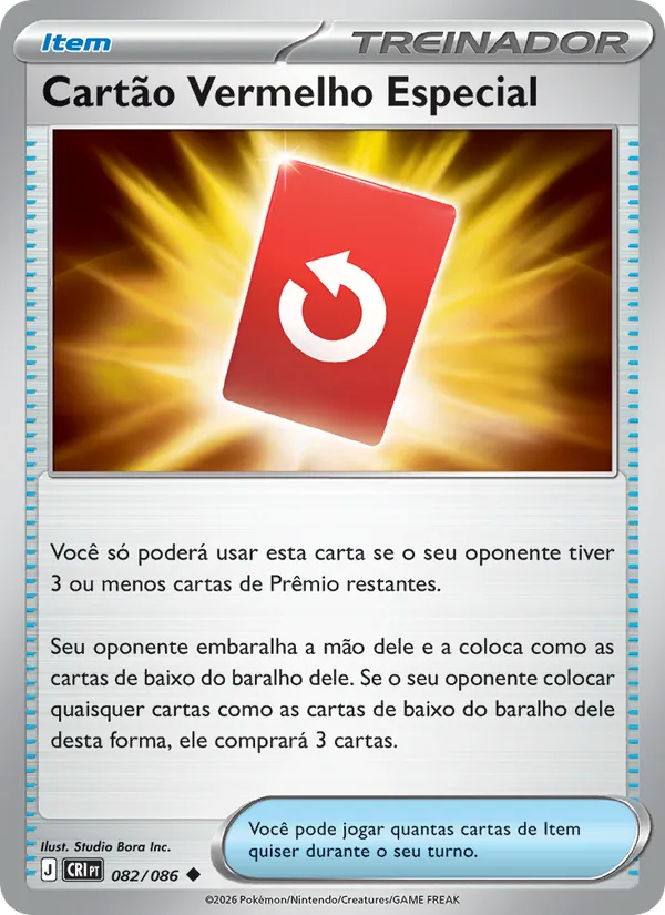 Cartão Vermelho Especial (Chaos Rising #082/86)