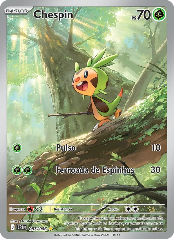 Chespin (Chaos Rising #087/86)
