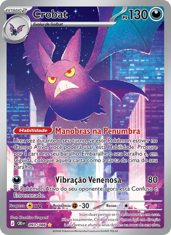 Crobat (Chaos Rising #093/86)