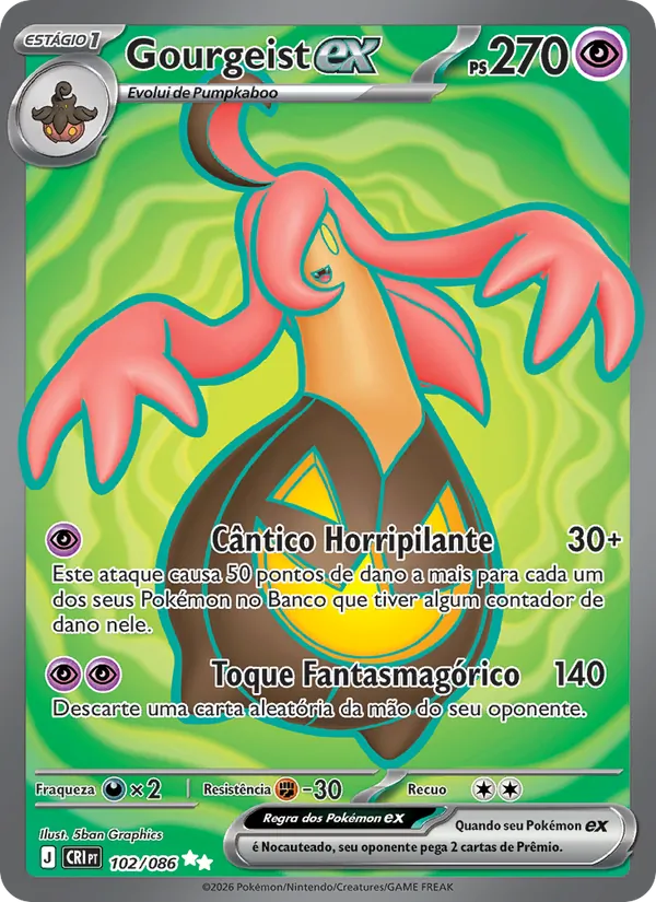 Gourgeist ex (Chaos Rising #102/86)