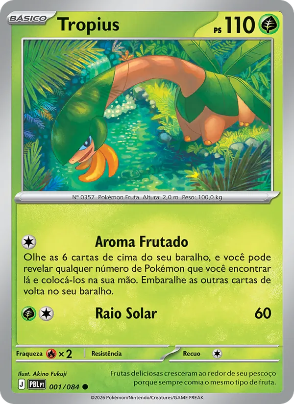 Tropius (Pitch Black #001/84)