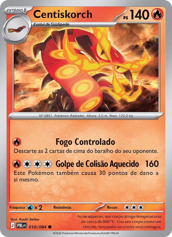 Centiskorch (Pitch Black #010/84)