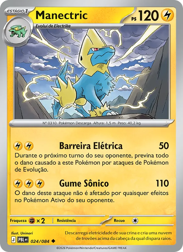 Manectric (Pitch Black #024/84)