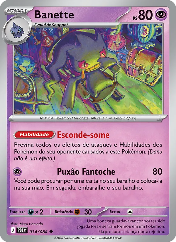 Banette (Pitch Black #034/84)