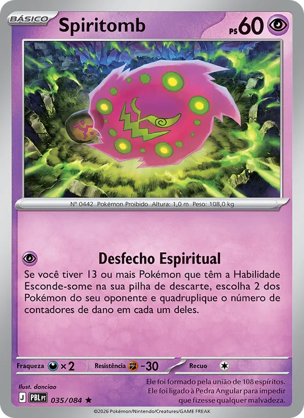 Spiritomb (Pitch Black #035/84)