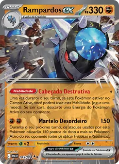 Rampardos ex (Pitch Black #045/84)