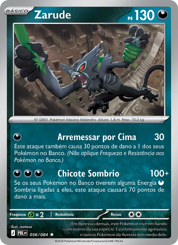 Zarude (Pitch Black #056/84)