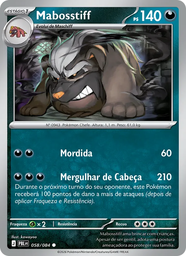 Mabosstiff (Pitch Black #058/84)