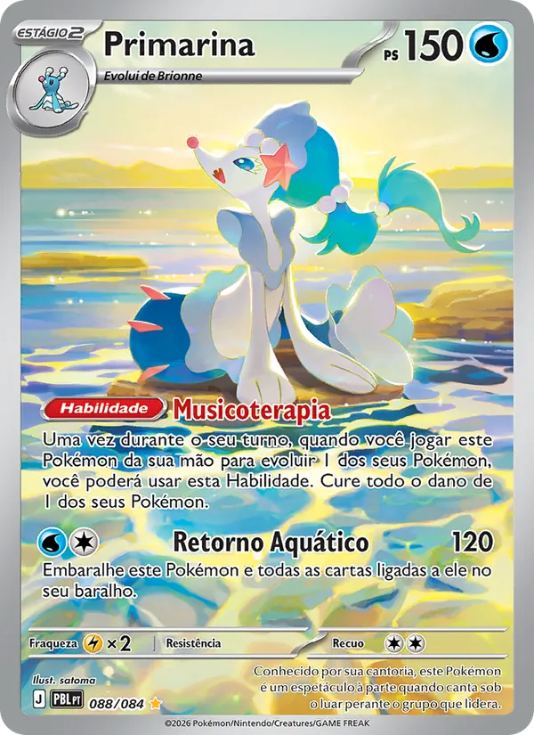 Primarina (Pitch Black #088/84)