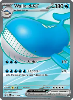 Wailord ex (Pitch Black #097/84)