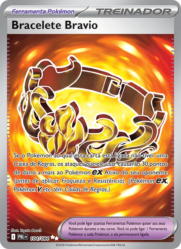 Bracelete Bravio (Pitch Black #104/84)