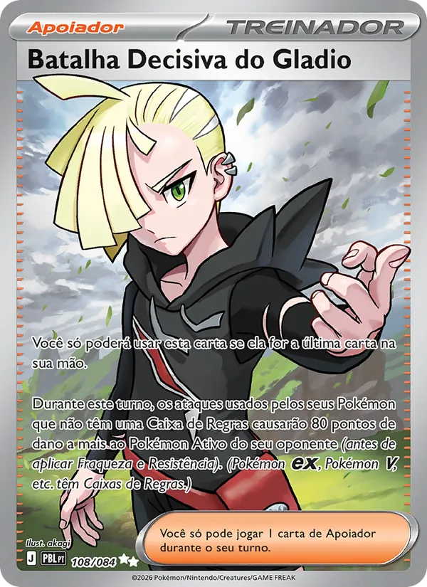 Batalha Decisiva do Gladio (Pitch Black #108/84)