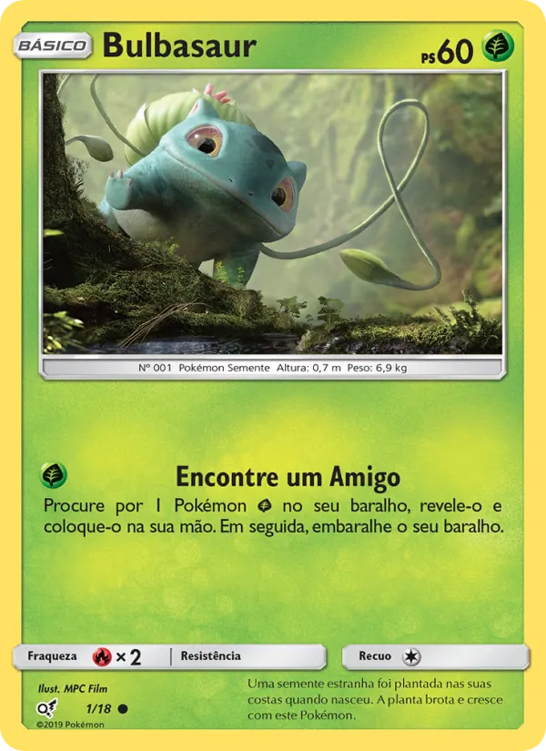 Bulbasaur (Detective Pikachu #1/18)