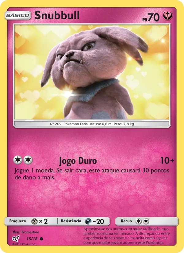 Snubbull (Detective Pikachu #15/18)