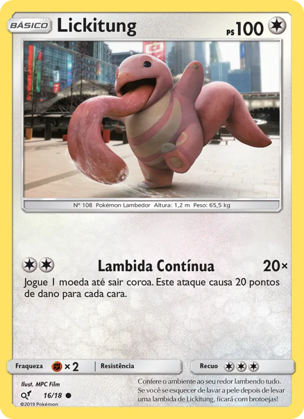 Lickitung (Detective Pikachu #16/18)