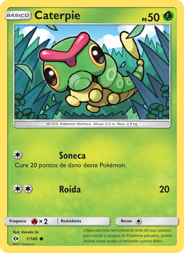 Caterpie (Sun & Moon #1/149)