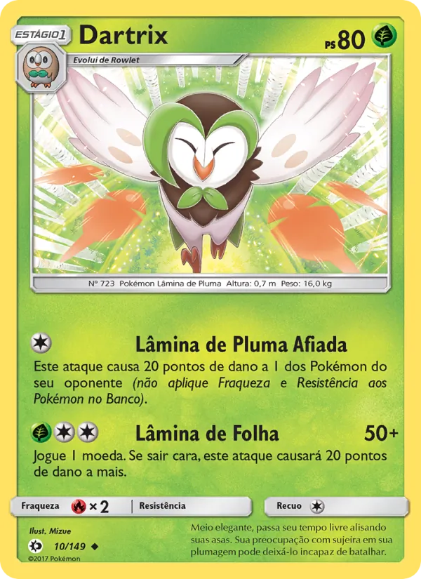 Dartrix (Sun & Moon #10/149)