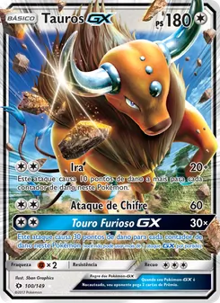 Tauros GX (Sun & Moon #100/149)