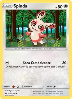 Spinda (Sun & Moon #102/149)