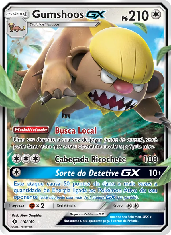Gumshoos GX (Sun & Moon #110/149)