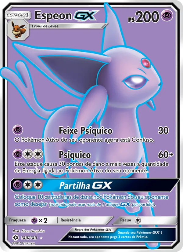 Espeon GX (Sun & Moon #140/149)