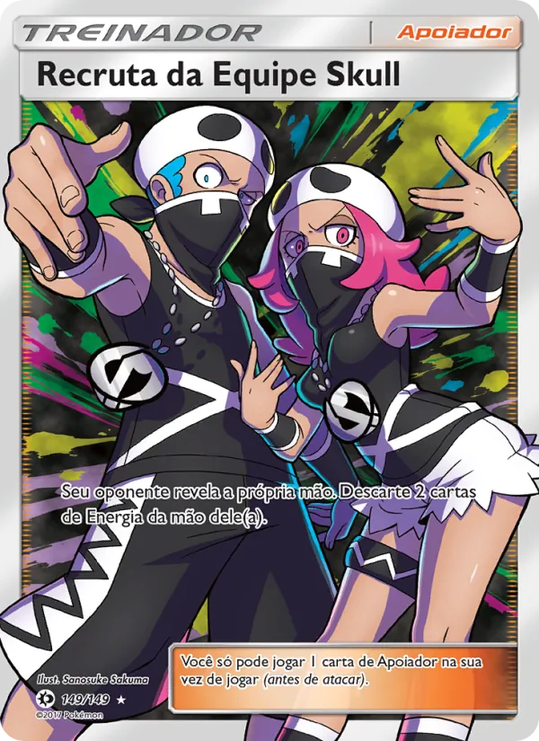 Recruta da Equipe Skull (Sun & Moon #149/149)