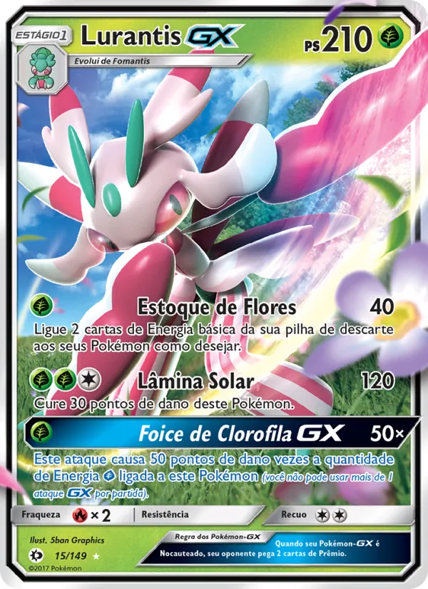 Lurantis GX (Sun & Moon #15/149)