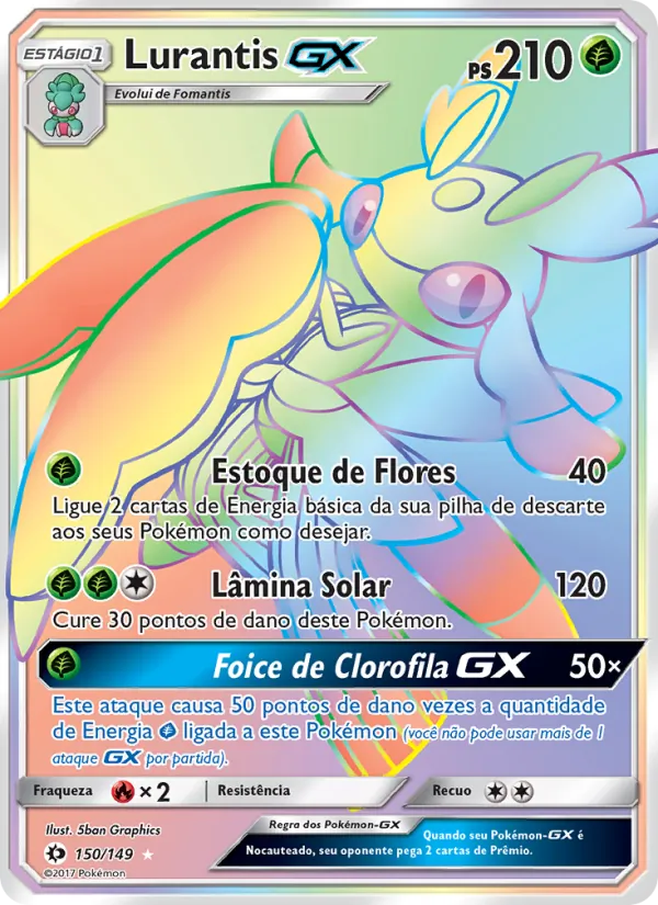 Lurantis GX (Sun & Moon #150/149)