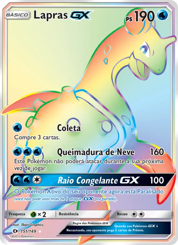 Lapras GX (Sun & Moon #151/149)