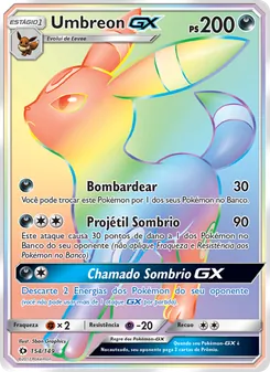 Umbreon GX (Sun & Moon #154/149)
