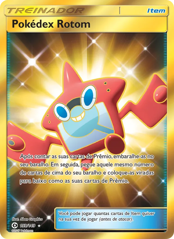 Pokédex Rotom (Sun & Moon #159/149)