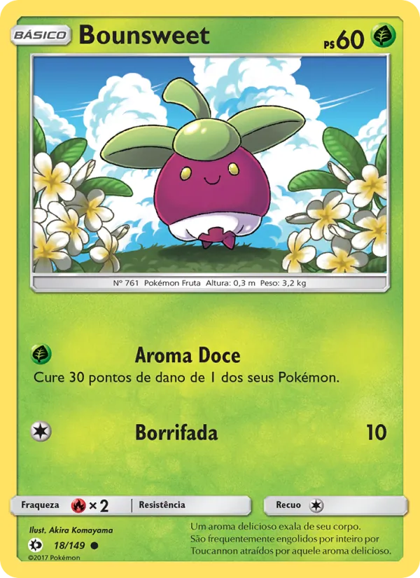Bounsweet (Sun & Moon #18/149)