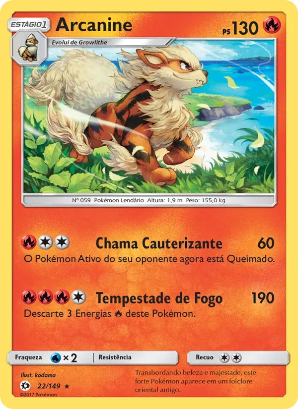 Arcanine (Sun & Moon #22/149)