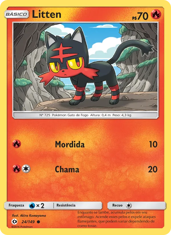 Litten (Sun & Moon #24/149)
