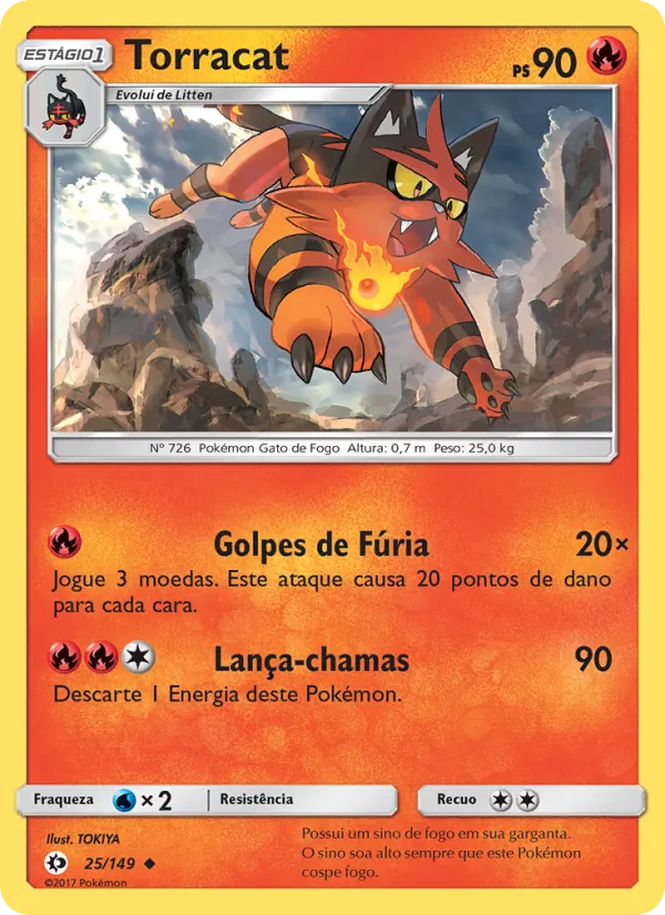 Torracat (Sun & Moon #25/149)