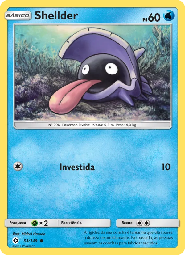 Shellder (Sun & Moon #33/149)