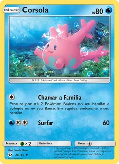 Corsola (Sun & Moon #36/149)