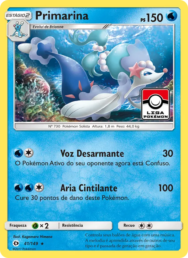 Primarina (Sun & Moon #41/149)