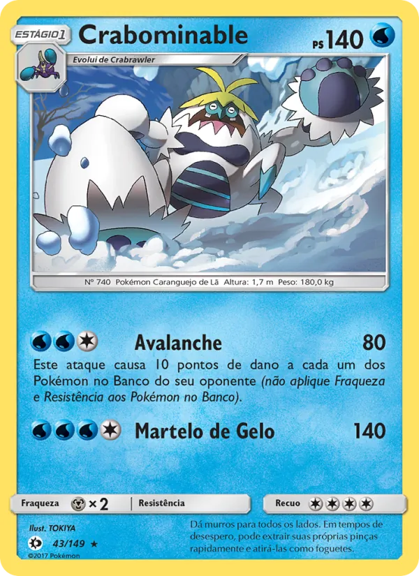 Crabominable (Sun & Moon #43/149)