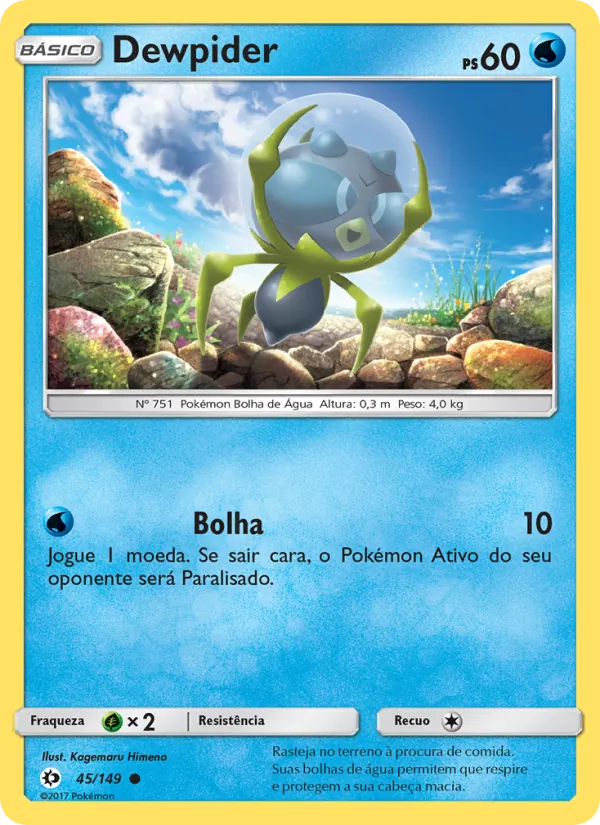 Dewpider (Sun & Moon #45/149)