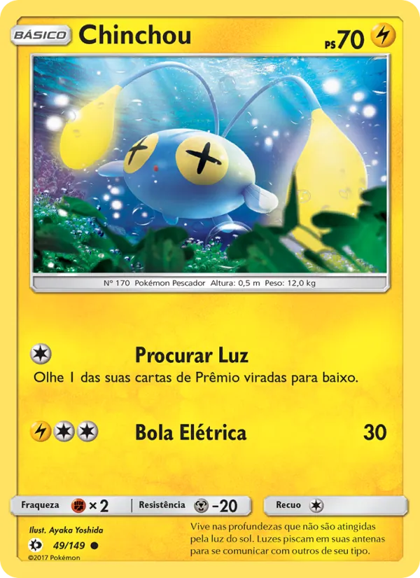 Chinchou (Sun & Moon #49/149)
